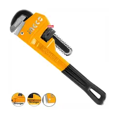 INGCO TOOLS - LLAVE STILSON 10´ 25CM CAÑERÍA TUBO AL CARBONO INGCO - HPW0810