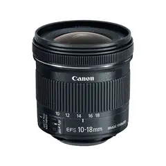 CANON - Lente EF-S 10-18mm f/4.5-5.6 IS STM
