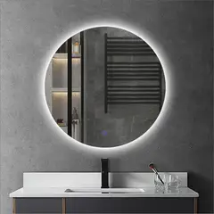 OEM - Espejo LED Táctil circular 60 cm RUNEN
