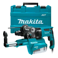 MAKITA - Rotomartillo HR2652 SDS Plus 800W 2.2J con Aspiración HEPA