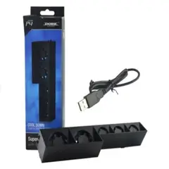 SEISA - Cooler Ventilador para PS4 FAT Enfriador 5 Ventiladores