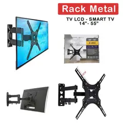 SEISA - Rack para TV Soporte Móvil Plegable para LCD LED SMART 32 55 Pulgadas X-400