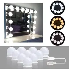 GENERICO - Focos Led Estilo Hollywood para Espejo de maquillaje