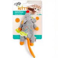 ALL FOR PAWS - Juguete para gatos - Ratón jumbo para gatito bebé