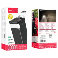 HOCO - Cargador Portatil Power Bank Batería 50.000 mAh Carga Rápida J86A