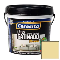 CERESITA - LATEX SATINADO PREMIUM MARFIL 1GL