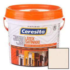 CERESITA - LATEX SATINADO BLANCO NACAR 1GL