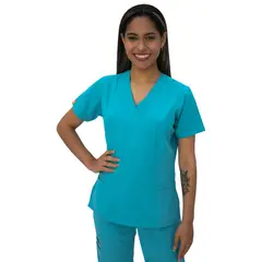 TWELVE - -conjunto scrub cruzado v - agua marina o turquesa enfermería