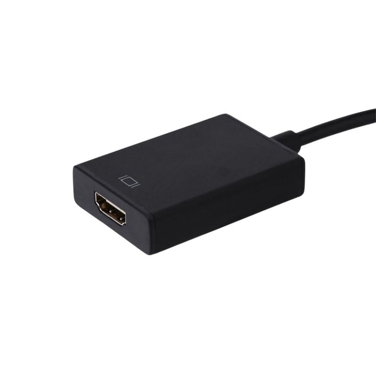 Adaptador Convertidor Vga A Hdmi Ccable Audio Video Fullhd
