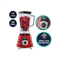 OSTER - Licuadora 3 Vel 1.25 Lts BLST4126R