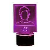 MEGAOFFICE - LAMPARA LED 3D LOUIS POLAROID ONE DIRECTION