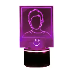 MEGAOFFICE - LAMPARA LED 3D LOUIS POLAROID ONE DIRECTION
