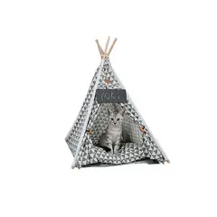 QUE PATAS PET SHOP - Cama Teepe Modelo Triángulo Para Perro y Gato