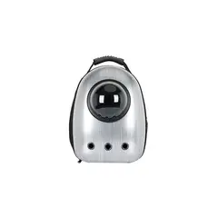 QUE PATAS PET SHOP - Mochila Espacial Gris Claro