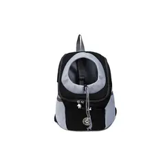 QUE PATAS PET SHOP - Mochila para Perros Pequeños Negro Talla S