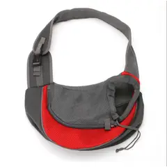 QUE PATAS PET SHOP - Morral Portátil para Mascotas Viajes y Paseos Rojo