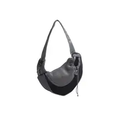 QUE PATAS PET SHOP - Morral Portable para Mascotas Negro