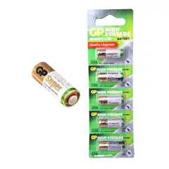 GENERICO - Pila Alcalina Beston 23a 12v Timbre Detector Blister x5 Und