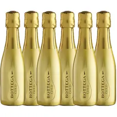 BOTTEGA - Espumante Gold Prosecco 200ml x 6 bot.