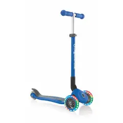 GLOBBER - Scooter Primo Plegable LED Azul