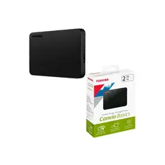 TOSHIBA - Disco duro externo 2tb canvio basic usb