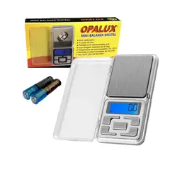 OPALUX - Mini Balanza Digital Gramera De Joyas 500Gr Op-1724