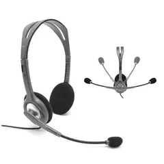 LOGITECH - Audifono Microfono H111 Silver