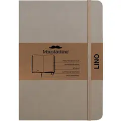 MOUSTACHINE - Libreta Classic Lino H Claro Mediano A5