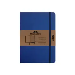 MOUSTACHINE - Libreta Classic Lino Azulino Mediano Rayado