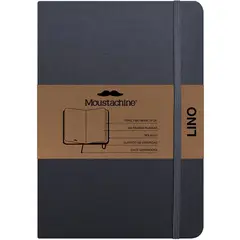 MOUSTACHINE - Libreta Classic Lino Gris Pocket A6