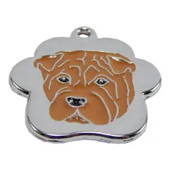 CAT OH - Placa de identificación para perros - Sharpei rainbow