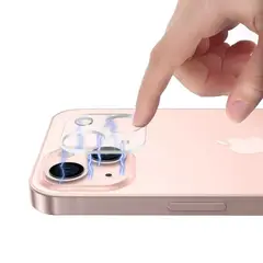 GENERICO - Protector de Cámara Compatible con iPhone 14-14 Plus Vidrio Templado