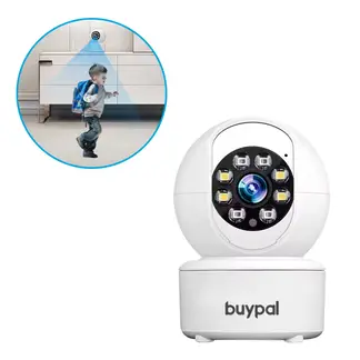 BUYPAL - Camara IP Interior Full HD WiFi Sensor Movimiento