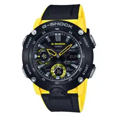 G-SHOCK - Reloj Resina GA-2001-A9 Negro con Amarillo