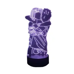 MEGAOFFICE - LAMPARA LED 3D HARRY Y LOUIS