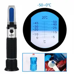 OEM - Refractómetro ATC -50° A 0° Punto Congelación Anticongelante