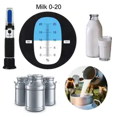 OEM - Refractómetro ATC 0-20 Leche Calostro Hidrómetro