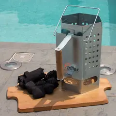 TRIFLEX LA ESENCIA DE COMPARTIR - Encendedor de Carbón Brasa - Triflex