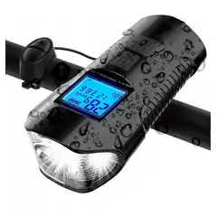GENERICO - Luces De Seguridad Bicicleta - Sensor Velocímetro Y Bocina