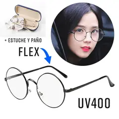 OEM - Lentes Redondos De Descanso Retro Vintage Coreano Lennon Potter Unisex