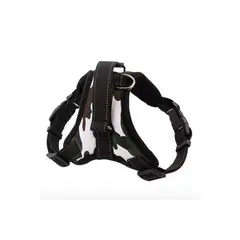 QUE PATAS PET SHOP - Arnés para Perros Grandes Resistente Camuflaje Talla M