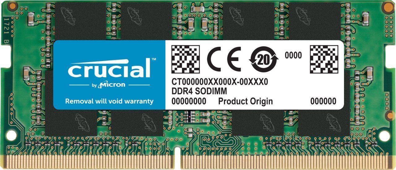 Crucial Memoria RAM 4GB DDR4 2666 MHz SO-DIMM 260pin C19 CT4G4SFS8266