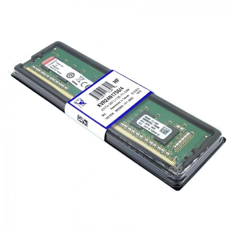 ValueRAM Memoria RAM DDR4 2400MHz 4GB C17 KVR24N17S64