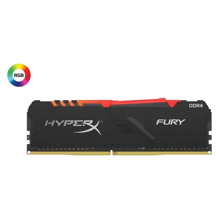 Memoria RAM Fury RGB 16GB DDR4 3000MHz C16 DIMM HX430C16FB4A16