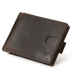 ARMUZ - Billetera y tarjetero de Cuero Vacuno con RFID BP821S Hombre