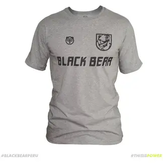 BLACK BEAR - Polo 10 para hombre - gris