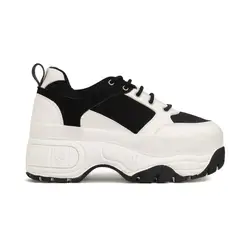 NEBULA - Zapatilla Wolf - Blanco Con Negro