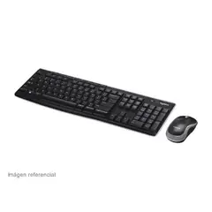 LOGITECH - Teclado Mouse MK270 Wireless USB Black