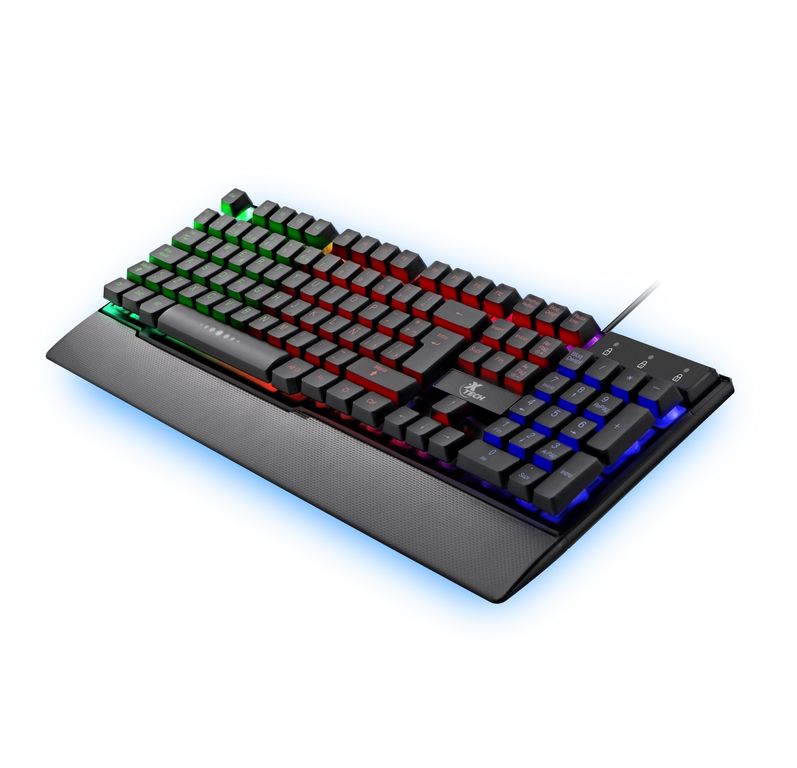 ARMIGER Teclado Multimedia Gamer iluminación multicolor XTK-510S