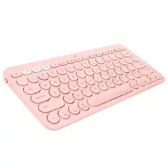 LOGITECH - Teclado K380 Inalámbrico Universal Rosado 920-009594